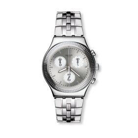 Reloj Swatch Crystal Cascade de acero YCS580G