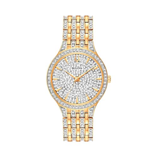 Reloj Bulova Crystal Phantom para mujer de acero 98L263