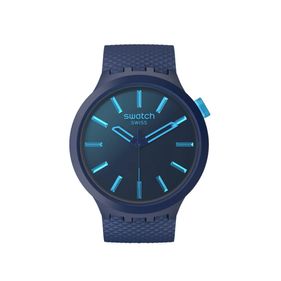 Reloj Swatch Indigo Glow de Silicona SB05N113