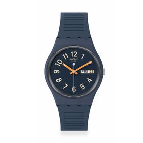 Reloj Swatch Trendy Lines at Night de Silicona SO28I700