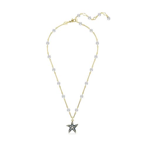 Colgante Swarovski Idyllia Estrella de mar Multicolor con baño tono oro