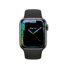 Smartwatch Laxasfit Watch 8 Max Silicone black strap