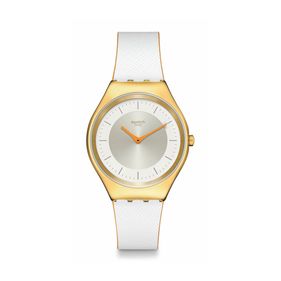 Reloj Swatch Pearl Gleam de Cuero SYXG128