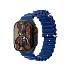 <b>Smartwatch Laxasfit</b> i9 Ultra Max Silicone Blue strap