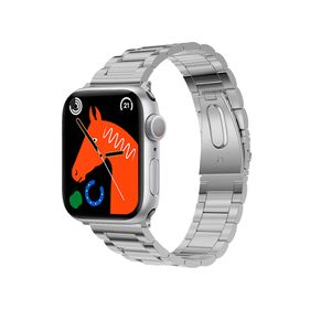 Smartwatch Laxasfi S9 Max Metal silver strap