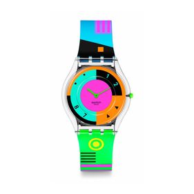 Reloj Swatch Neon Hot Racer de Silicona SS08K119