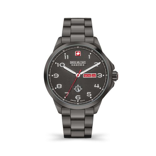 Reloj Swiss Military Hanowa Puma para hombre de acero negro