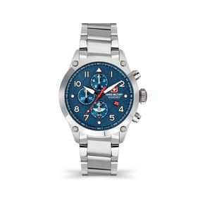 Reloj Swiss Military Hanowa Nightflighter para hombre de acero