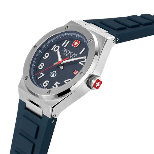 Reloj Swiss Military Hanowa Sonoran para hombre de silicona azul