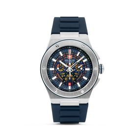 Reloj Swiss Military Hanowa Mission XFOR-02 para hombre de silicona azul