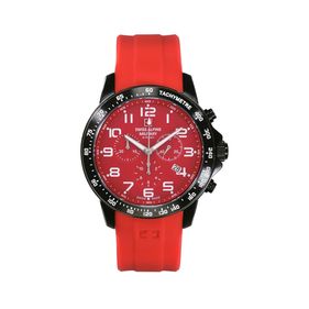 Reloj Swiss Alpine Military Ranger Chrono para hombre de silicona 7064.9876SAM