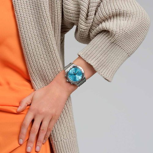 Reloj Swatch That´s so Peachy de acero YVS528G