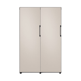 Combo Freezer Vertical Bespoke  315L (Convertible) Satin Beige