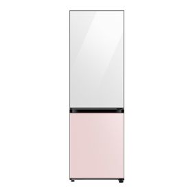 Heladera Samsung Bespoke 328LTS MIXED CLEAN White- Glam Pink