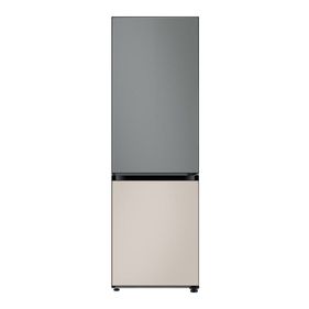 Heladera Samsung Bespoke 328LTS MIXED Satin Gray-Beige