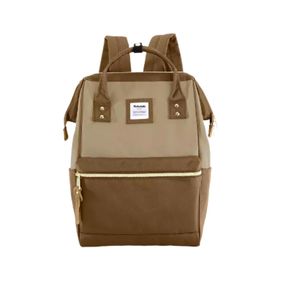 Mochila Nobutaki Urbana Marrón y Beige