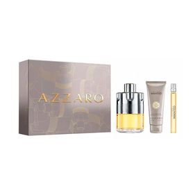 Set Fragancia Azzaro Wanted EDT 100ml + H&B 75ml + V 10ml