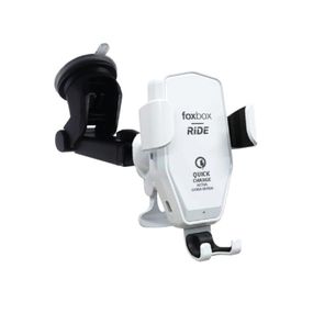 Soporte Foxbox para Auto con Carga Inalámbrica Ride Blanco