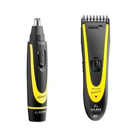 Kit Gama Italy Cortadora de Pelo y Nose Trimmer Sport 542 y 512