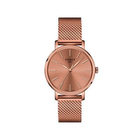 Reloj Tissot Everytime 34mm para mujer de acero 1432103333100