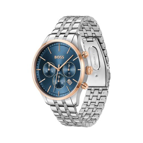 Reloj Boss Avery para hombre de acero 1514158