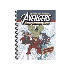 Cuaderno BigLife universitario TF Avengers historietas