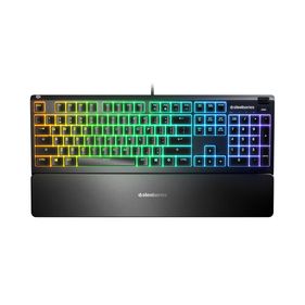 Teclado Steelseries RGB resistente al agua IP32 Apex 3