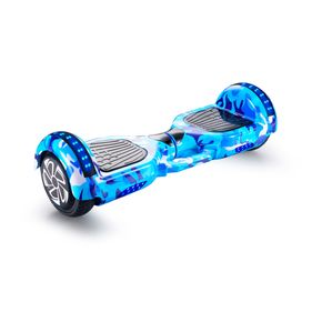 Hoverboard rueda 6.5" QY-BW Azul Camuflado