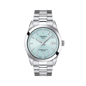 Reloj Tissot Gentleman Powermatic 80 Silicium para hombre de acero 1274071135100