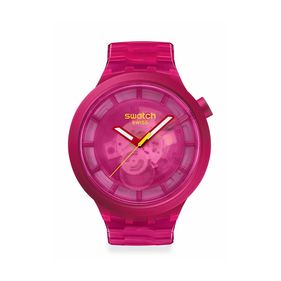 Reloj Swatch Pink Joy de plástico SB05P102