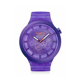 Reloj Swatch Purple Joy de plástico SB05V103