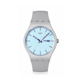 Reloj Swatch Blueberry Sky de silicona SO29M702