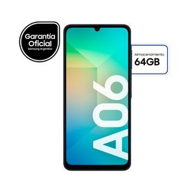 Smartphone Samsung Galaxy A06 4GB/64GB Black