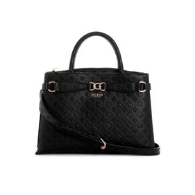 Cartera Guess Satchel Arlena Black