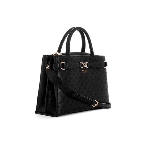 Cartera Guess Satchel Arlena Black