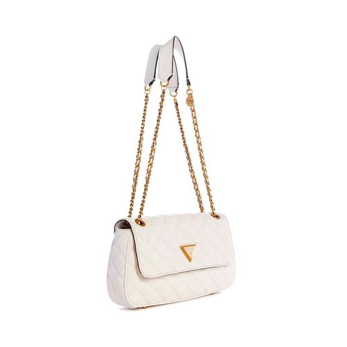 Cartera Guess Crossbody Convertible Giully Ivory