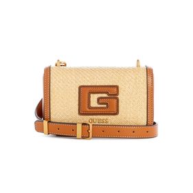 Cartera Guess Crossbody G Status Natural