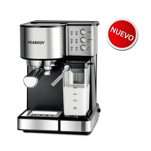 Cafetera Express Peabody PE-CE5007IXN Depósito Leche Cápsula