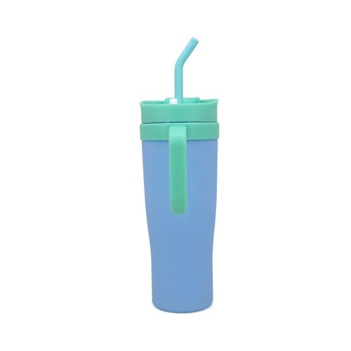 Vaso Trendy con mango Azul