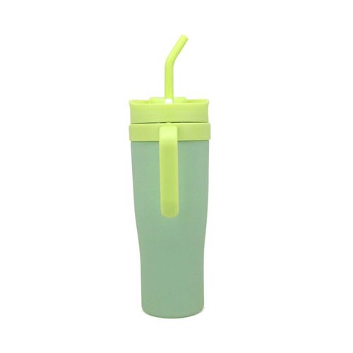 Vaso Trendy con mango Verde