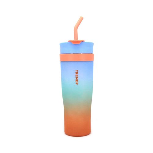 Vaso Trendy con mango degrade Naranja