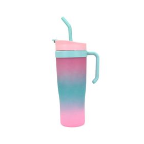 Vaso Trendy con mango degrade Rosa