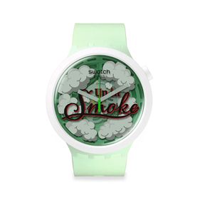 Reloj Swatch Up In Smoke de Silicona SB03Z103