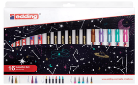 Set de marcadores para papel edding Galactic 16 Unidades