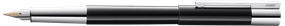Lapicera pluma Estilográfica Lamy Scala Pianoblack plumin 14k