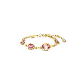 Pulsera Swarovski Imber Octogonal Rosa con Baño Tono Oro