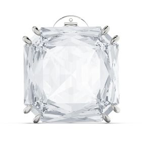 Aro Swarovski Mesmera Cristal De Talla Cuadrada Blanco Individual