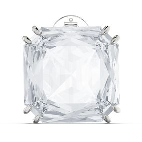 Aro Swarovski Mesmera Cristal De Talla Cuadrada Blanco Individual