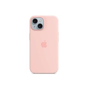 Funda de silicona iPhone 15 con MagSafe - Light Pink