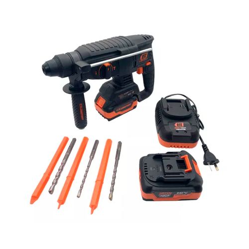 Rotomartillo Inalámbrico Lusqtoff Rml4000-9bk Sds Plus 18v